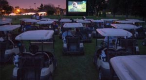 (CF)Golf Cart Drive In @ Connor Field